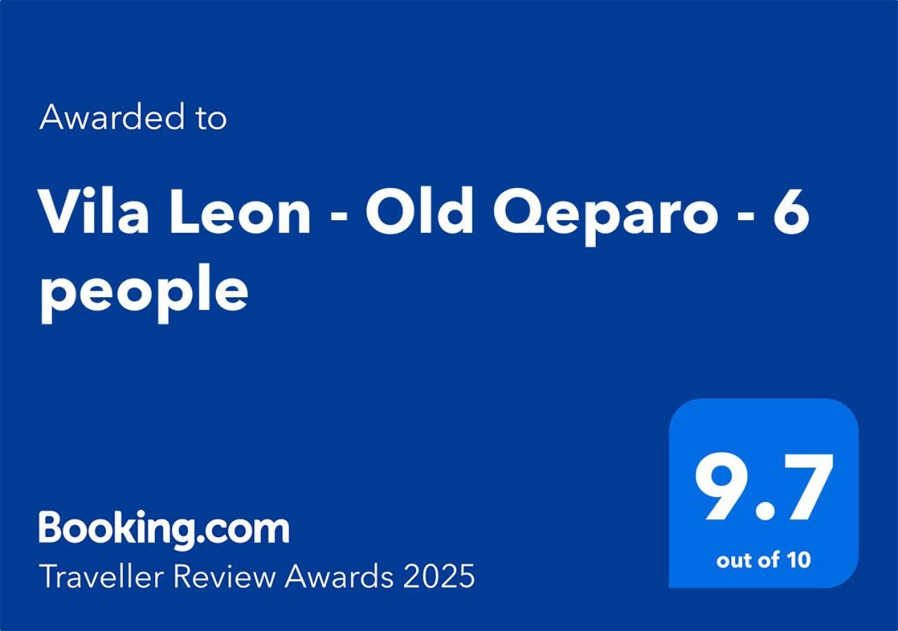 Vila Leon - Old Qeparo - 6 People Εξωτερικό φωτογραφία